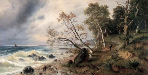 Baltic Sea Coast on the Island of Vilm